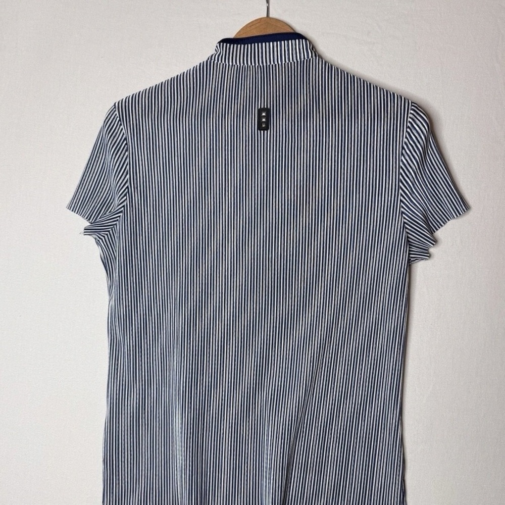 Classic Navy Striped Men's Shirt